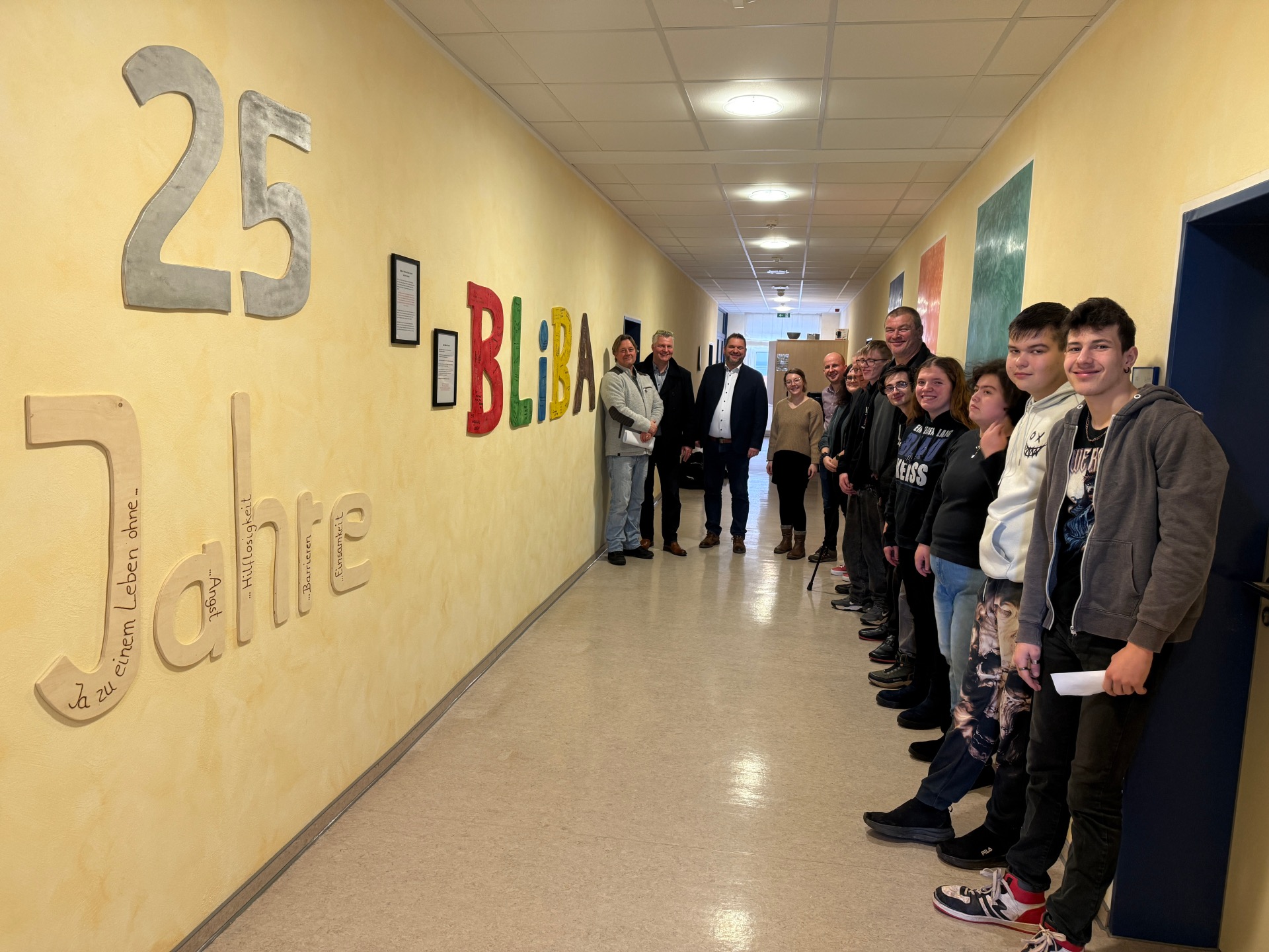 Einweihung des Projektes zum Jubiläum 25 Jahre BLiBA