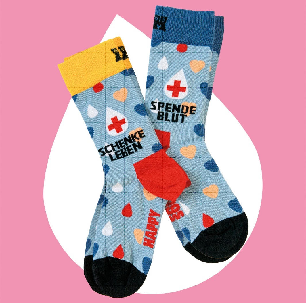 Muster der Happy Socks