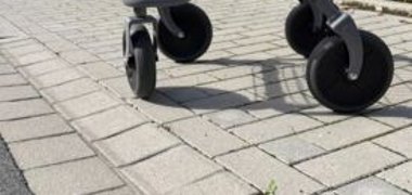 Beispiel barrierefreier Übergang in Bad Arolsen