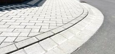 Beispiel barrierefreier Übergang in Bad Arolsen