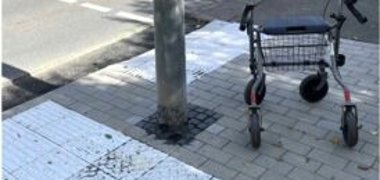 Beispiel barrierefreier Übergang in Bad Arolsen