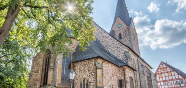 Außenansicht Evangelische Kirche Mengeringhausen