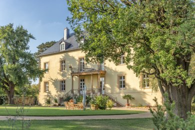 Frontansicht Schloss Landau