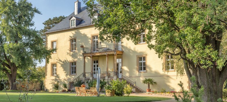 Frontansicht Schloss Landau