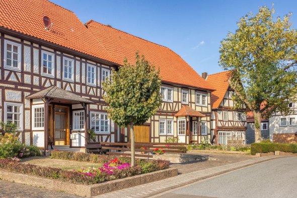 Fachwerkhäuser in Landau