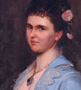 Prinzessin Emma später Königin der Niederlande Gemälde Prinzessin Emma