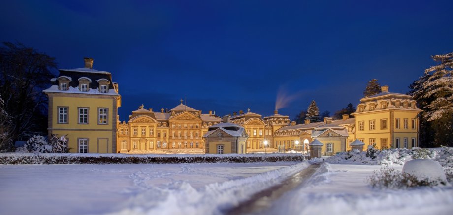 Residenzschloss Arolsen im Winter
