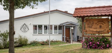 Frontansicht Dorfgemeinschaftshaus Volkhardinghausen (DGH)