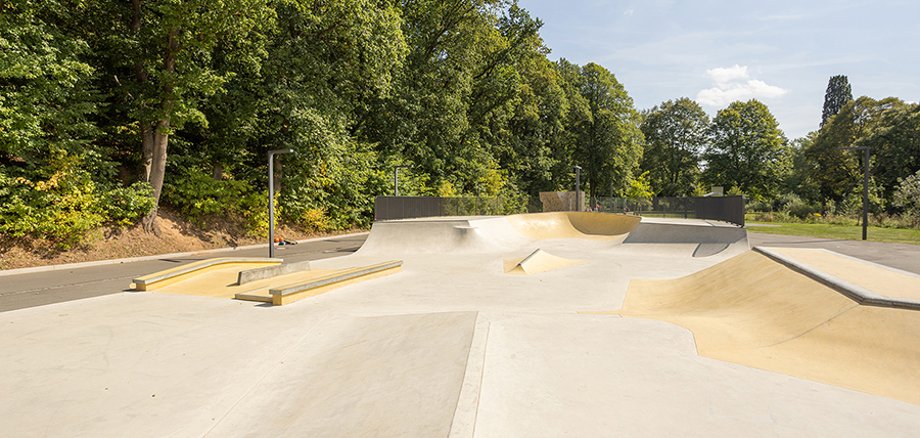 Skatepark in der Thiele-Aue