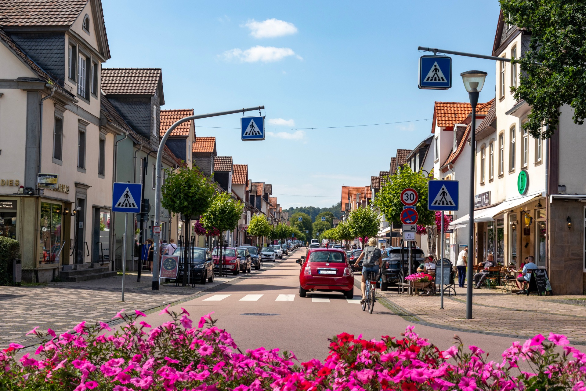 Bahnhofstraße Blick in die Bahnhofstraße Bad Arolsen