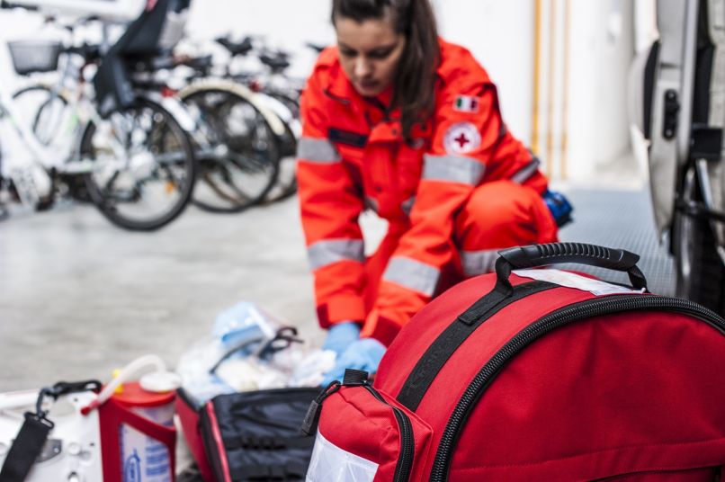 Mitarbeiter Rettungsdienst