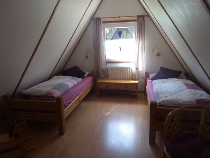 Schlafzimmer im Ferienhaus 100