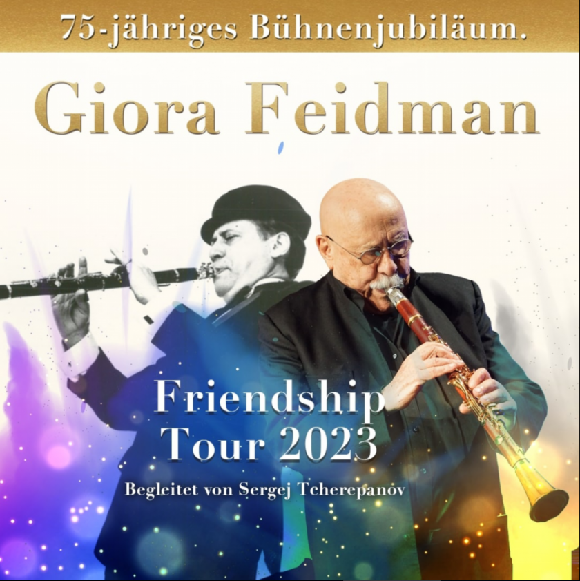 Giora Feidman- Friendship Tour 2023 | Begleitet von Sergej Tcherepanov