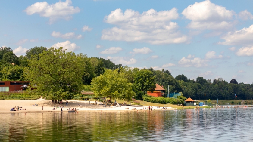 Strandbad gegenüberliegende Seite