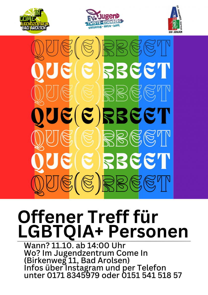 Offener Treff LGBTQIA+ Personen 